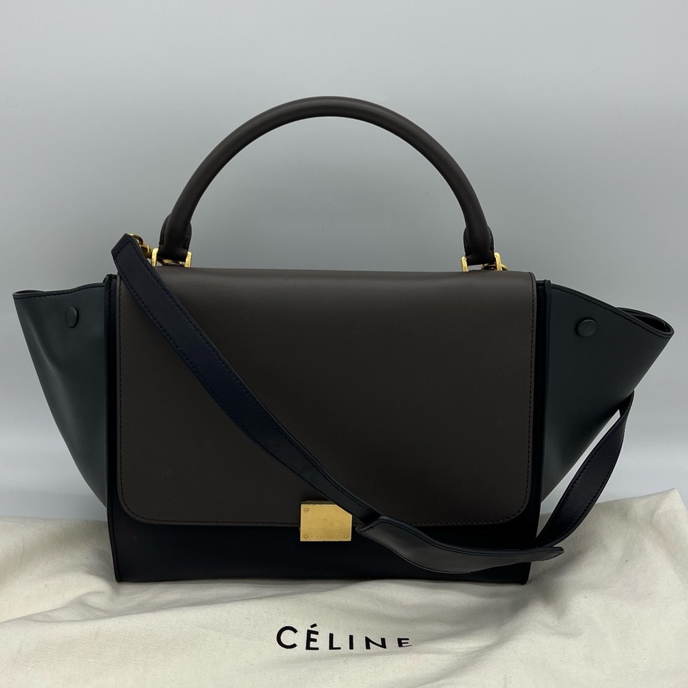 Authentic NEW Celine Tricolors Trapeze